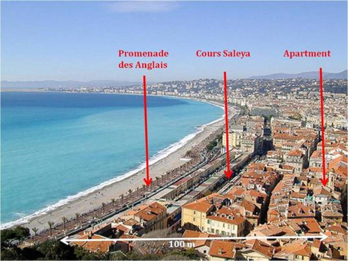 Le Prefecture - Luxueux F3 En Duplex, Ascenseur, Coeur Vieux-Nice公寓 外观 照片